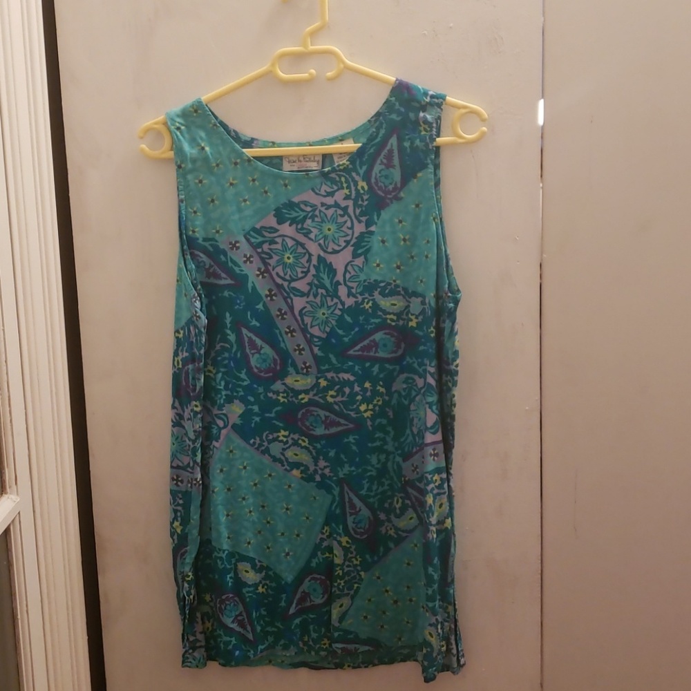 DVF sleeveless tunic